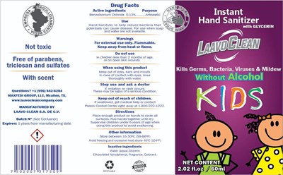 60 mL Label (Instant Hand Sanitizer 60 mL (kids))